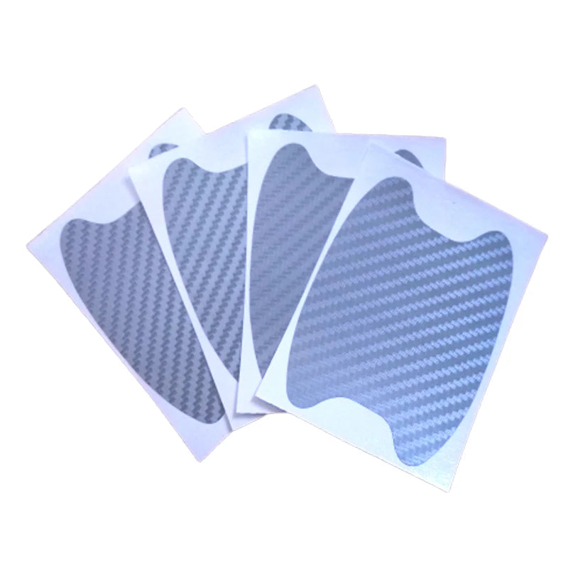 Car Stickers Anti-Scratch Car Door Handle Protector - Carbon Fiber Protection Film