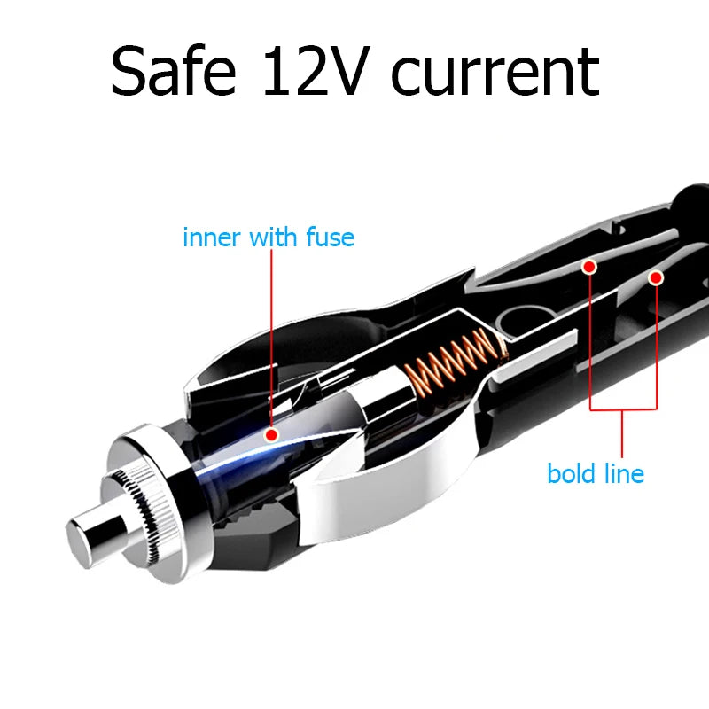 Car Air Compressor Tyre Inflator Pump Portable Compressor