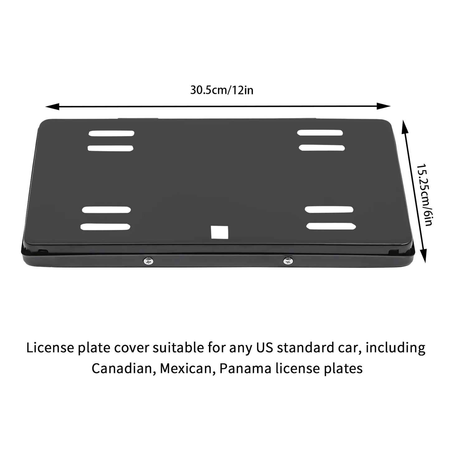 Electric License Plate Holder