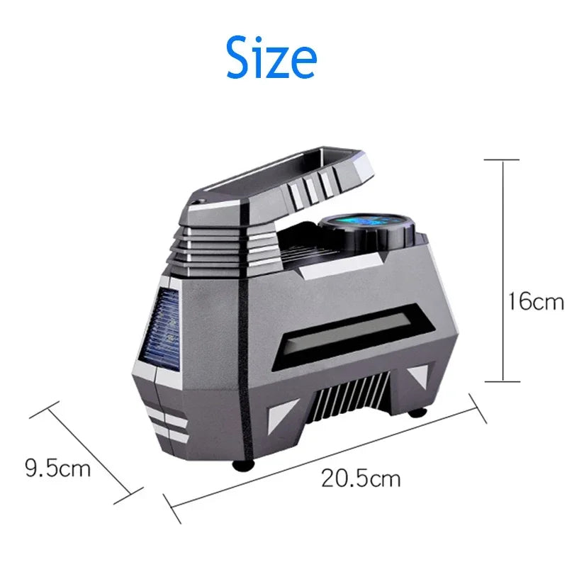 Car Air Compressor Tyre Inflator Pump Portable Compressor