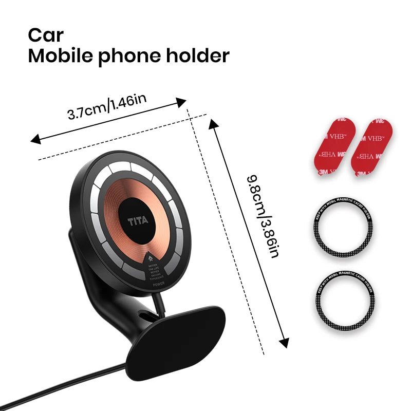 TITA Tesla MagSafe Magnetic Wireless Phone Holder