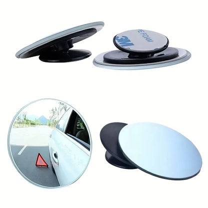 Adjustable Small Round Car Blind Spot Rearview Convex Mirror